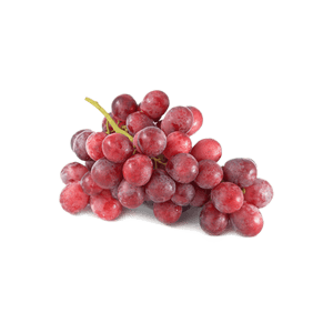 Seedless red grapes