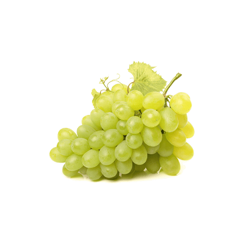 Seedless green grapes